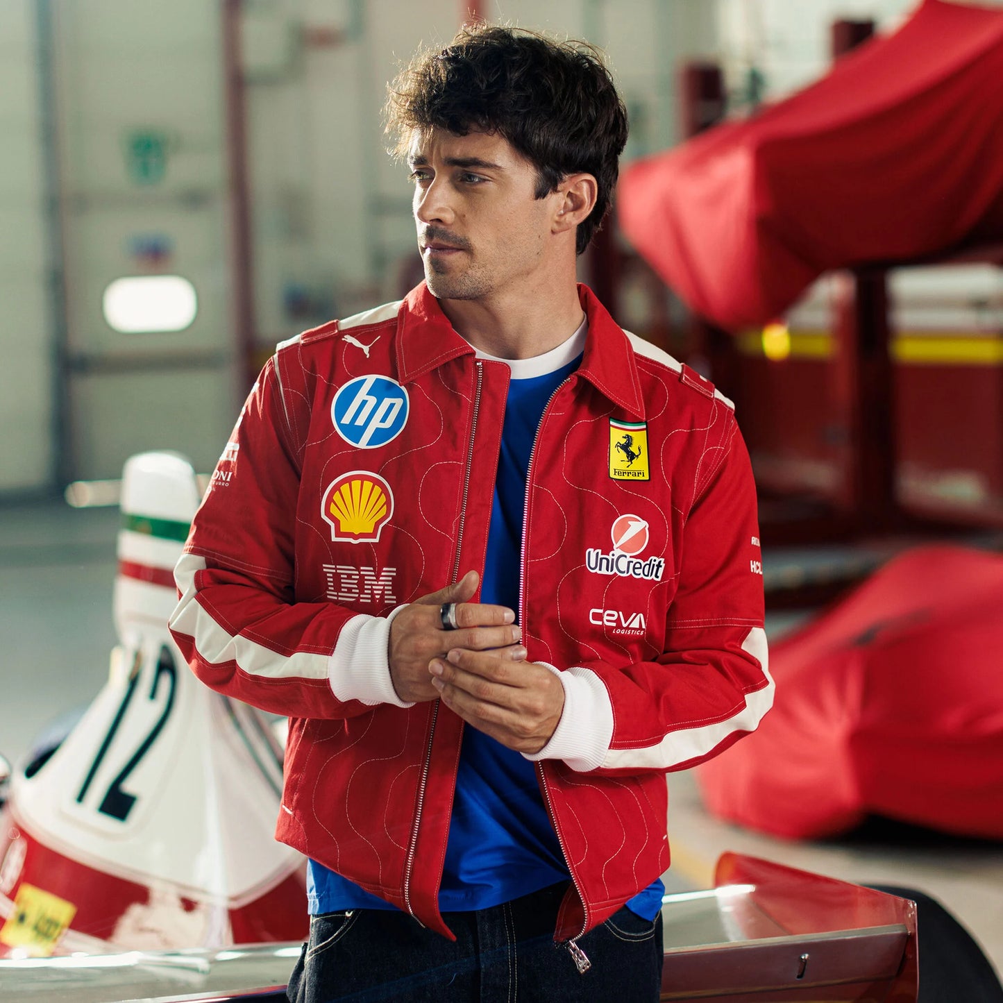 Scuderia Ferrari F1 2025 Monza GP Team Jacket