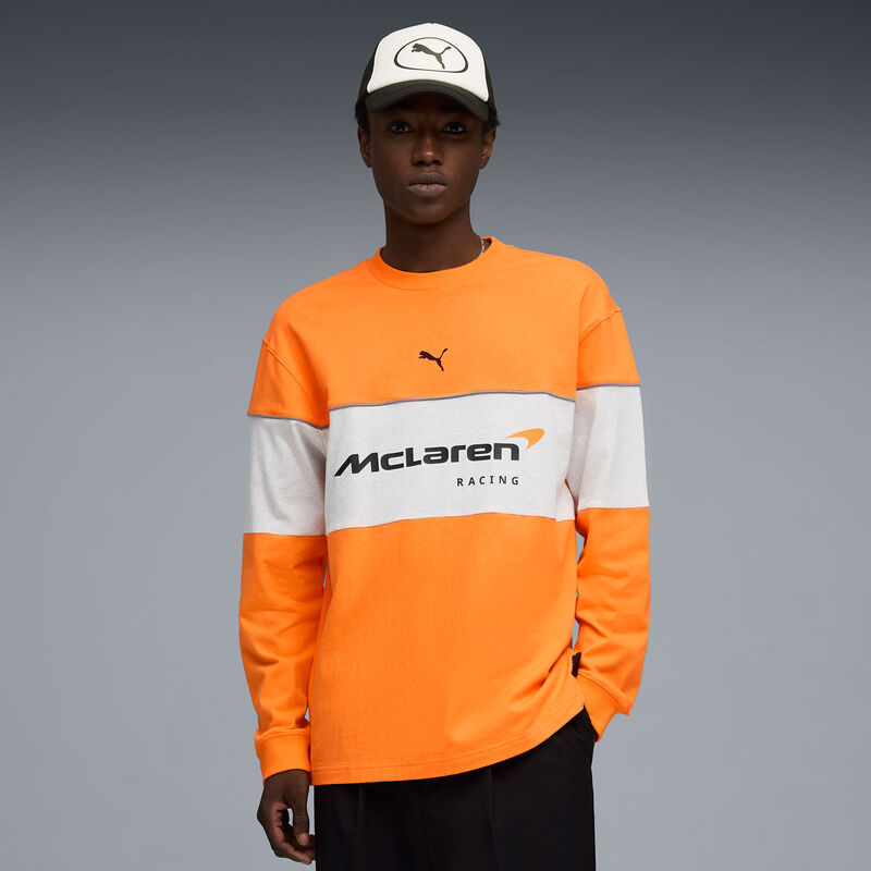 Mclaren Racing Long Sleeve T-Shirt Papaya