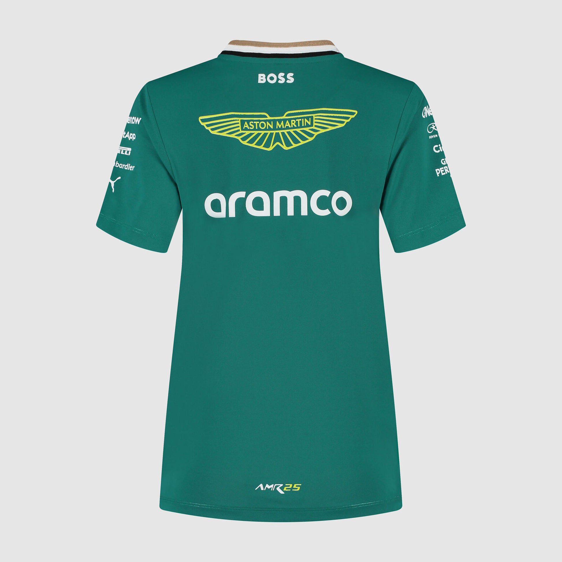 Aston Martin F1 Women's 2025 Team T-shirt back