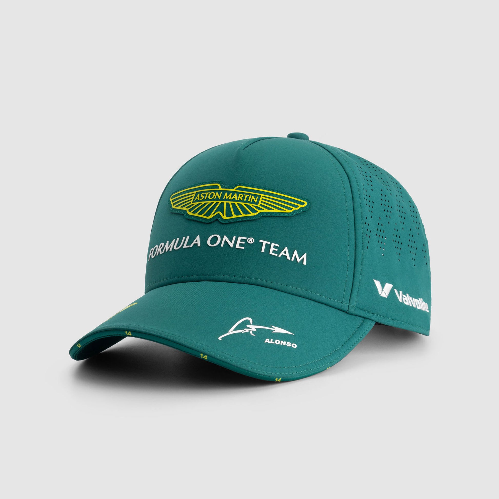 Fernando Alonso Aston Martin 2025 Driver Cap Green side