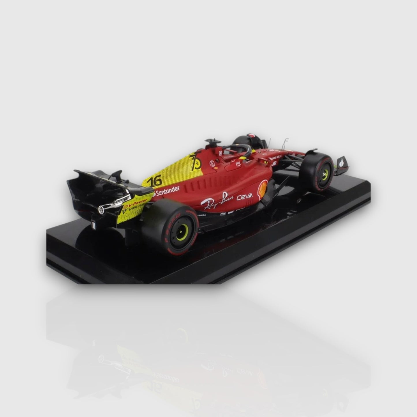 Charles Leclerc Scuderia Ferrari F1-75 75th Anniversary 1:24