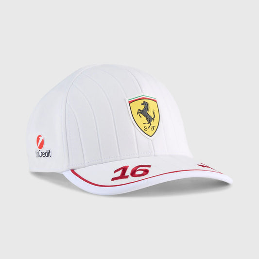 Charles Leclerc Scuderia Ferrari Miami GP 2025 Driver Cap front