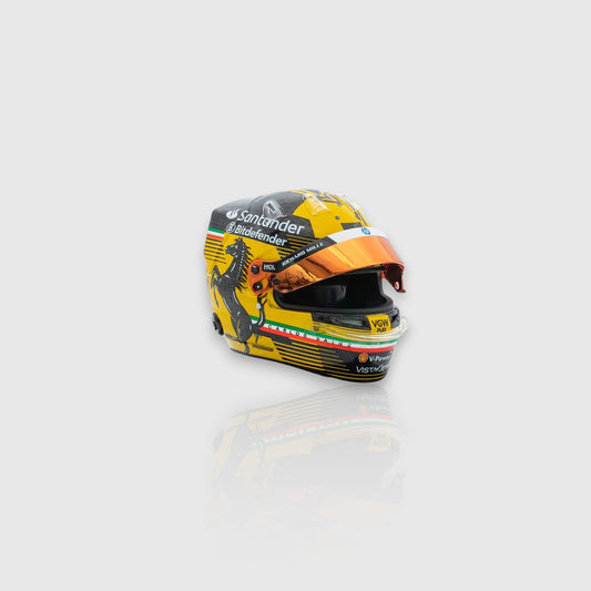 Carlos Sainz Scuderia Ferrari Monza GP 2024 Helmet 1:5