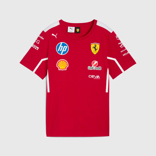 Scuderia Ferrari F1 2025 Team T-shirt front