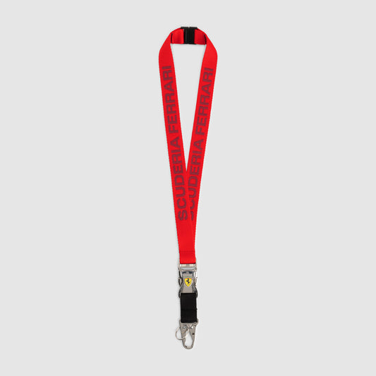 Official Scuderia Ferrari 2025 F1 Lanyard