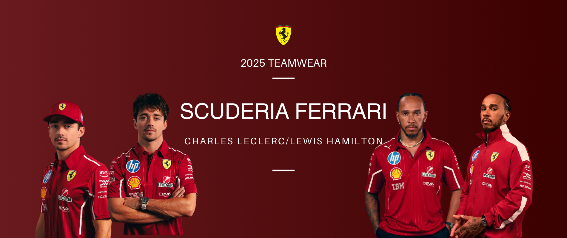 Scuderia Ferrari Merchandise | Lewis Hamilton Merch | Charles Leclerc Merch