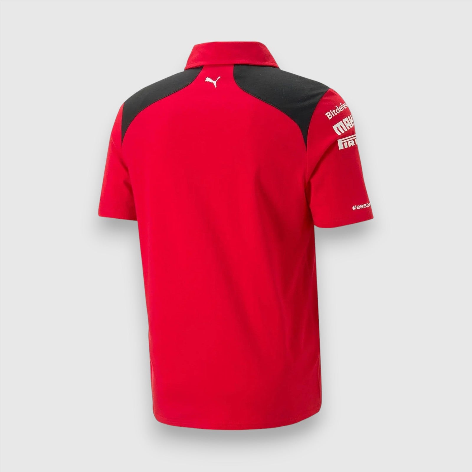 Scuderia Ferrari Team Polo Shirt 2023 back