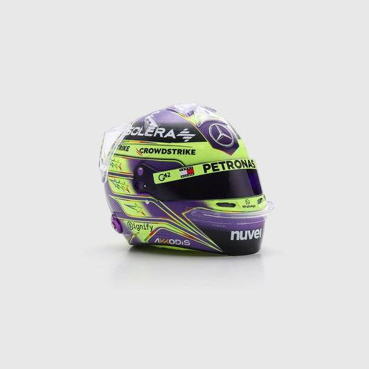 Lewis Hamilton Mercedes 2024 British GP Helmet 1:5