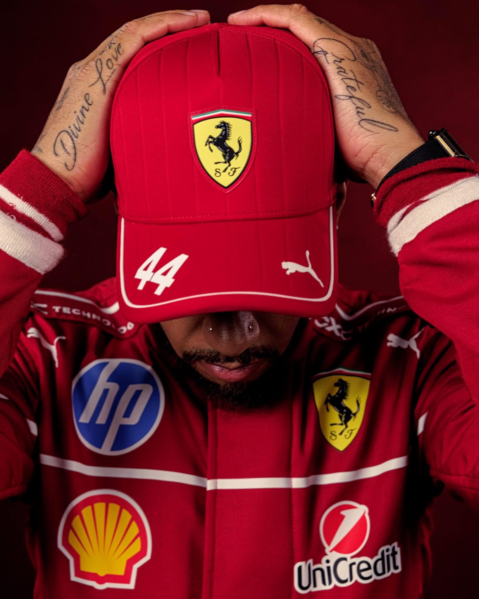Lewis Hamilton Scuderia Ferrari 2025 Driver Cap