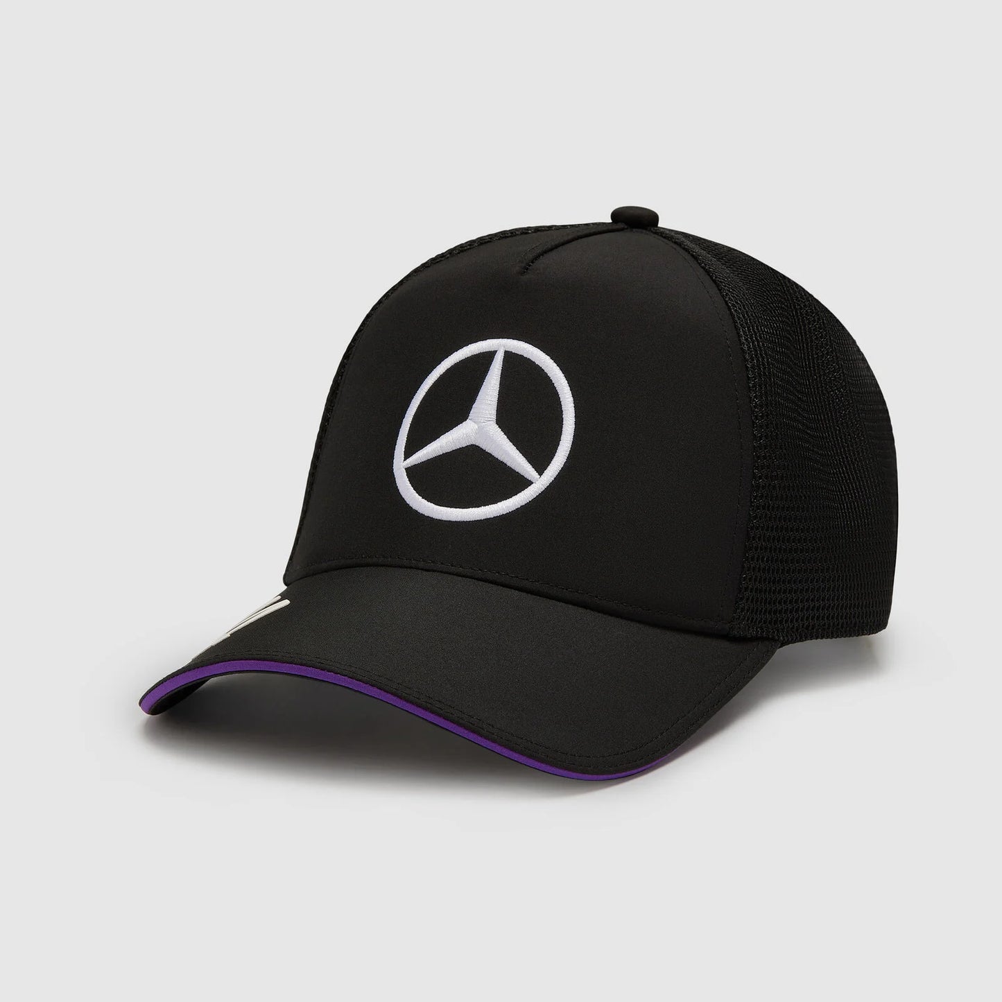 Lewis Hamilton 2024 Driver Trucker Cap Black