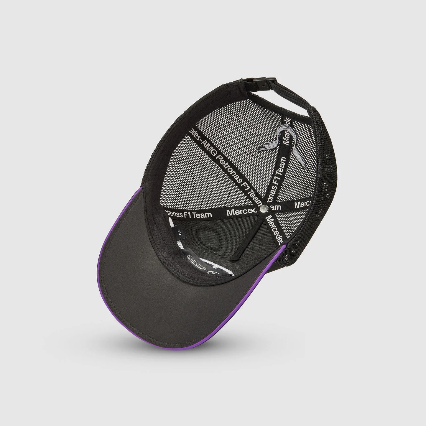 Lewis Hamilton 2024 Driver Trucker Cap Black