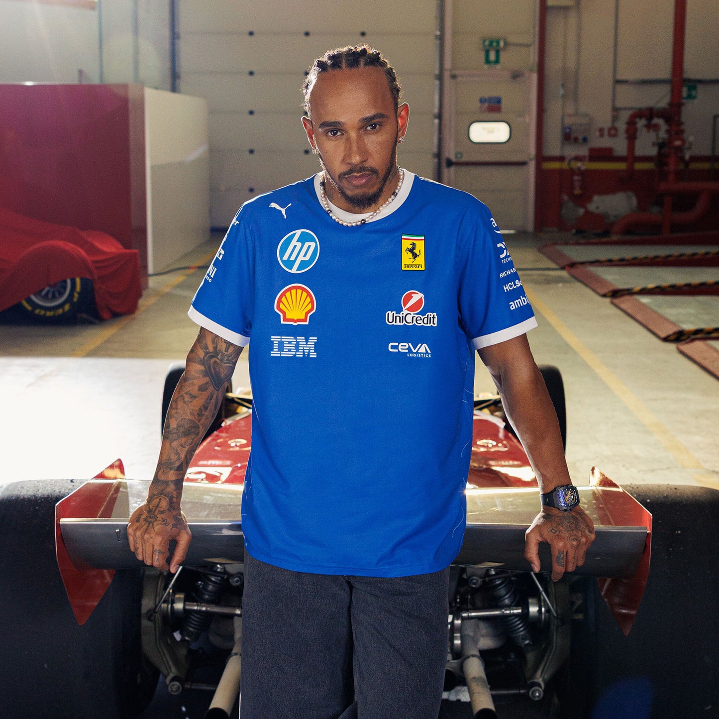 Scuderia Ferrari 2025 Monza GP Team T-shirt