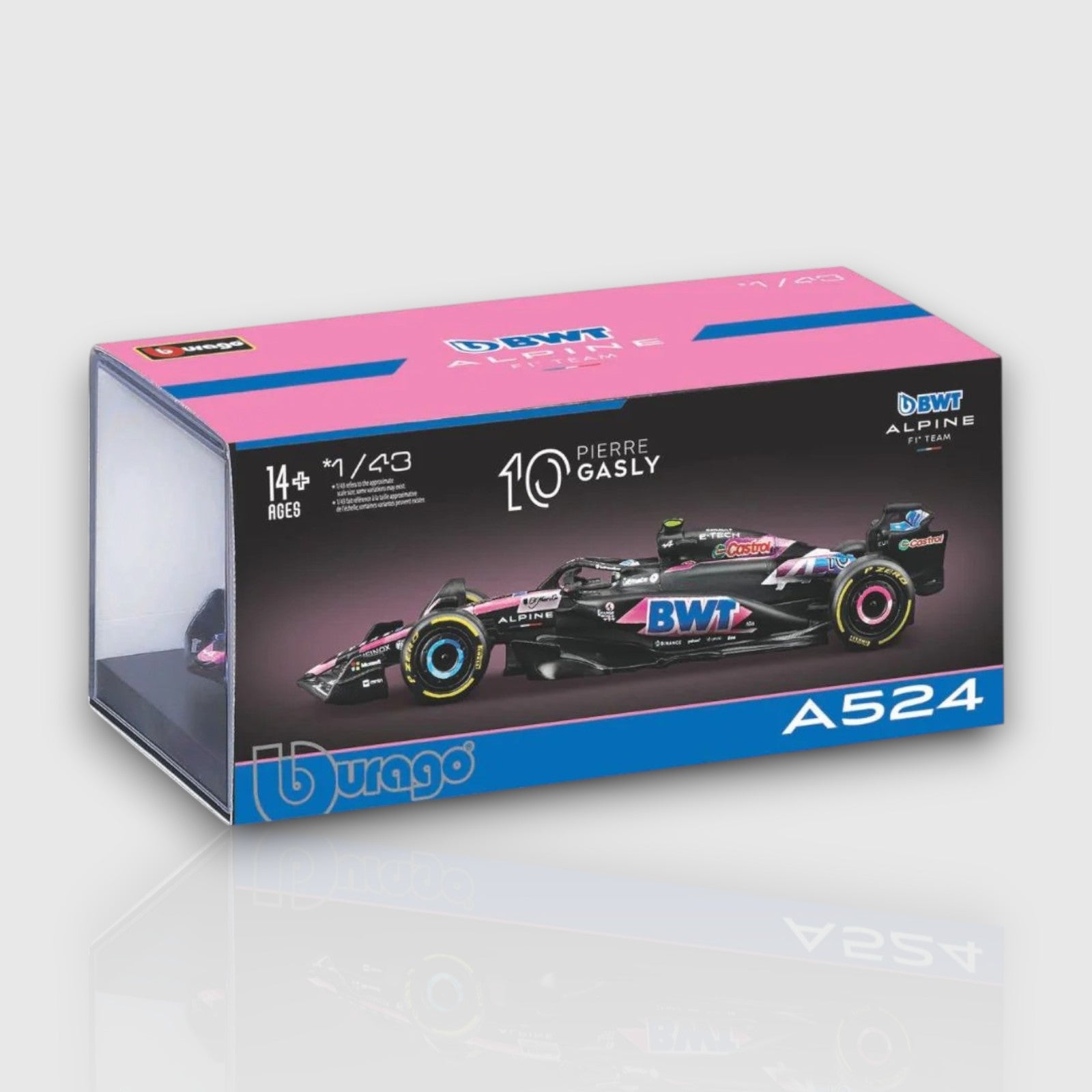 Pierre Gasly A524 Scale Model cover | F1 car model F1 scale model