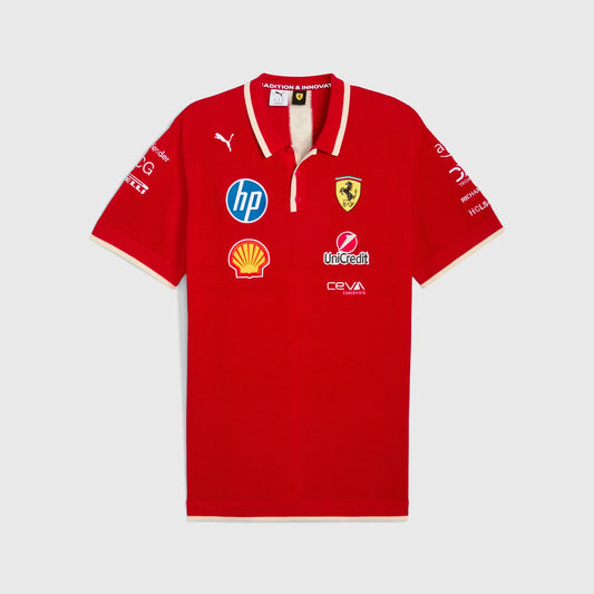 Scuderia Ferrari F1 2025 China GP Team Polo
