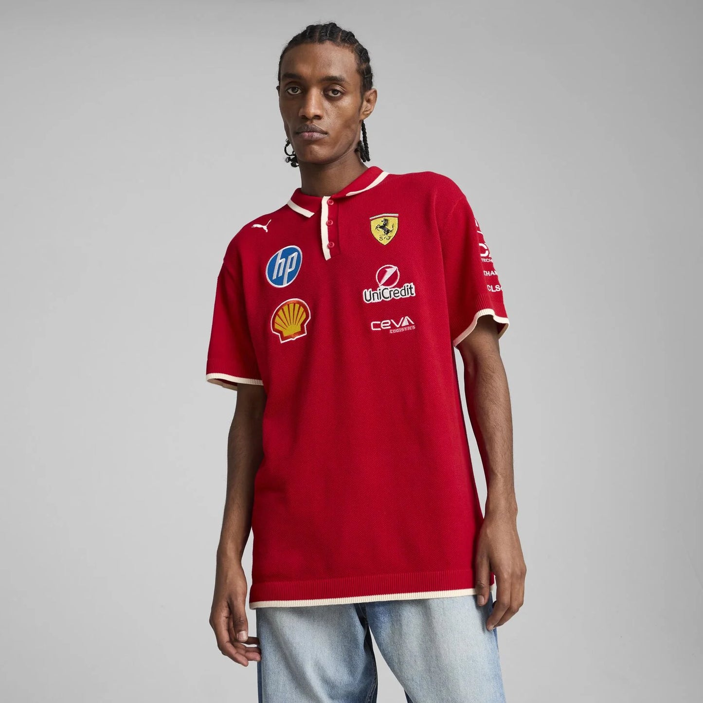 Scuderia Ferrari F1 2025 China GP Team Polo