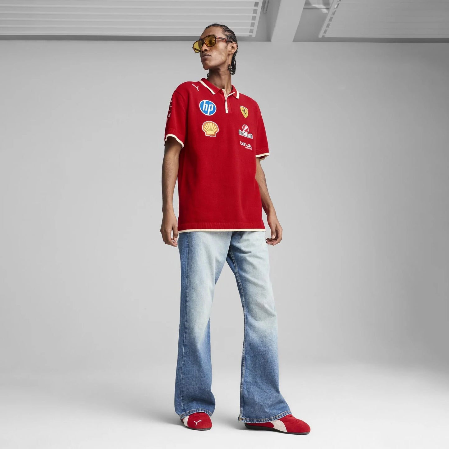 Scuderia Ferrari F1 2025 China GP Team Polo