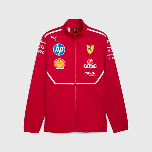 Scuderia Ferrari F1 2025 Team Softshell Jacket