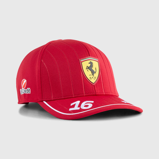 Charles Leclerc Scuderia Ferrari 2025 Driver Cap front