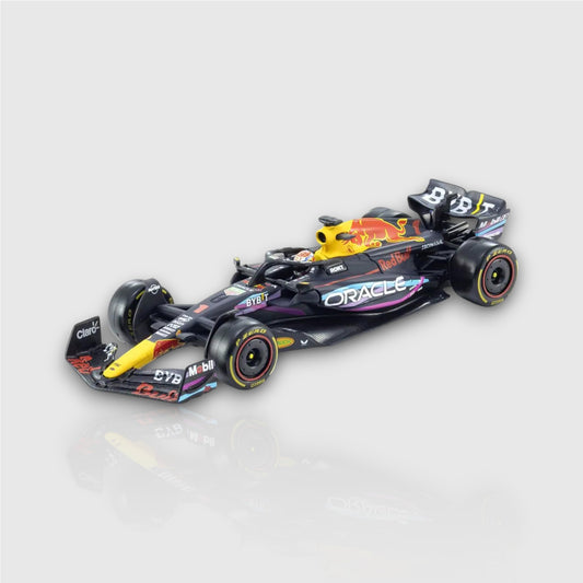 Max Verstappen RB19 Miami GP Livery with Acrylic Box 1:43