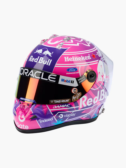Max Verstappen 2026 Miami GP Special Mini Helmet 1:2