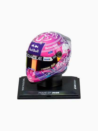 Max Verstappen 2026 Miami GP Special Helmet 1:4
