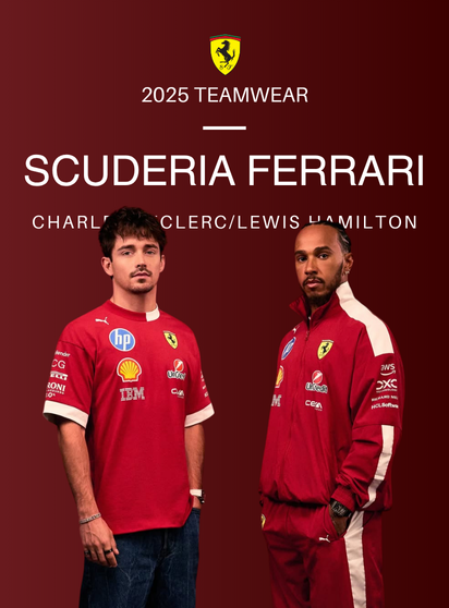 Scuderia Ferrari Merchandise | Lewis Hamilton Merch | Charles Leclerc Merch