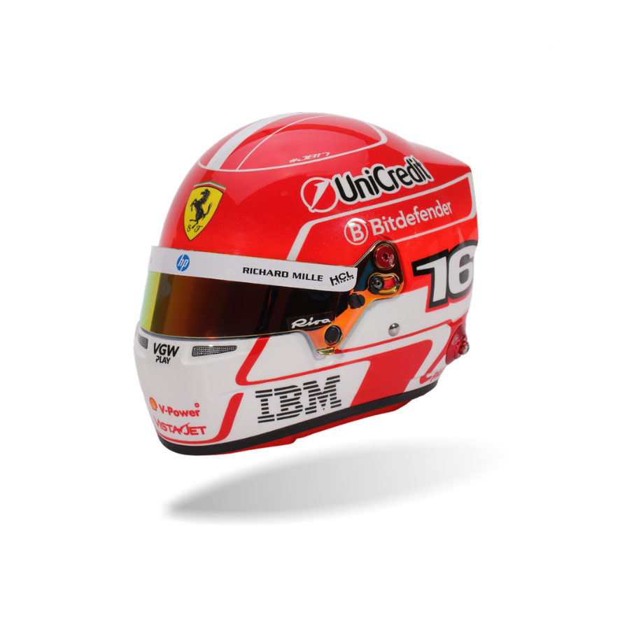 Charles Leclerc Scuderia Ferrari 2025 Helmet 1:2