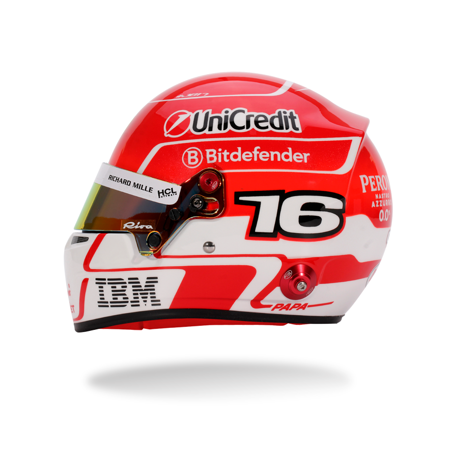 Charles Leclerc Scuderia Ferrari 2025 Helmet 1:2