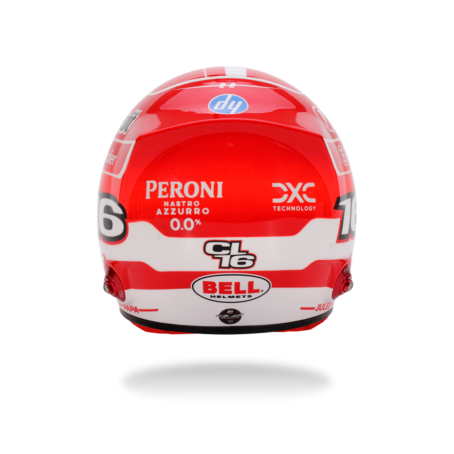 Charles Leclerc Scuderia Ferrari 2025 Helmet 1:2