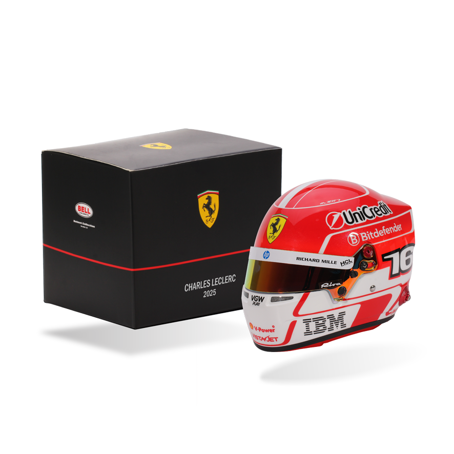 Charles Leclerc Scuderia Ferrari 2025 Helmet 1:2
