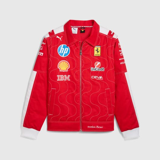 Scuderia Ferrari F1 2025 Monza GP Team Jacket