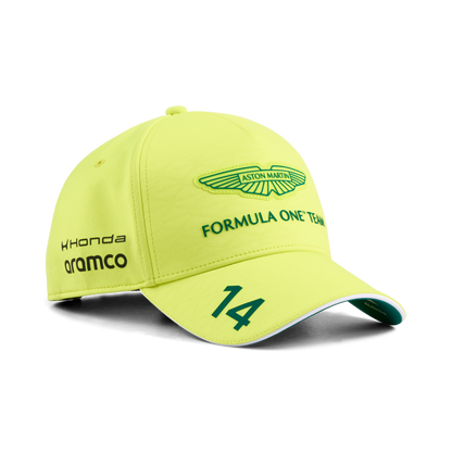 Fernando Alonso Aston Martin 2026 Driver Cap Lime
