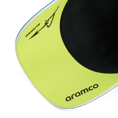 Fernando Alonso Aston Martin 2026 Driver Cap Lime