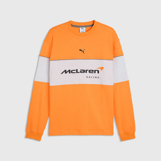 Mclaren Racing Long Sleeve T-Shirt Papaya