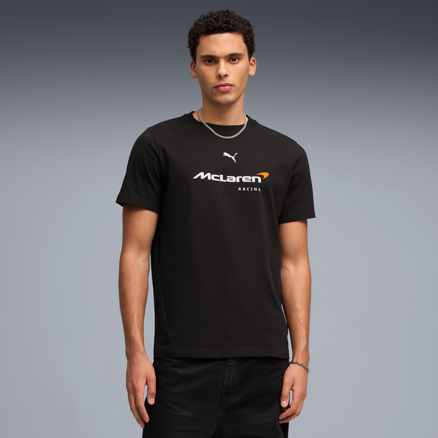 Mclaren Racing Large Logo T-Shirt Black
