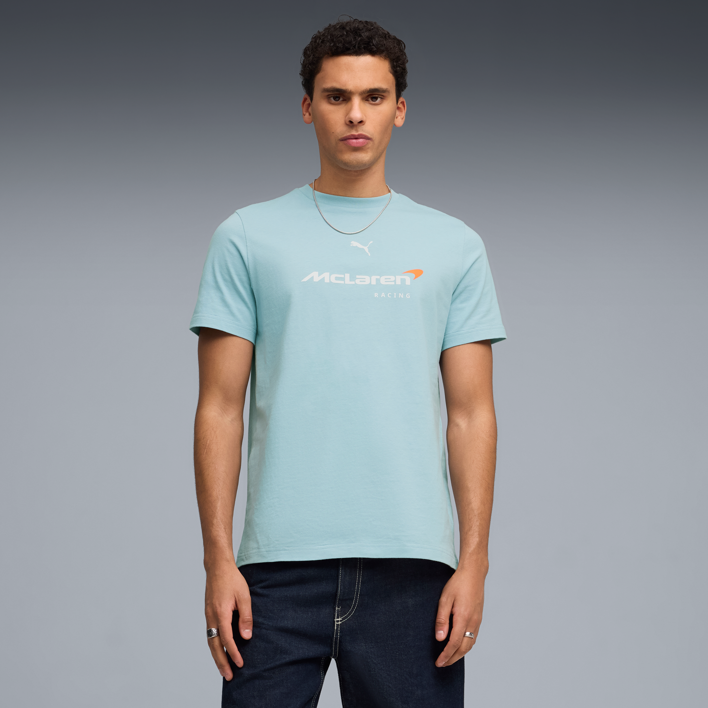 Mclaren Racing Large Logo T-Shirt Seafoam