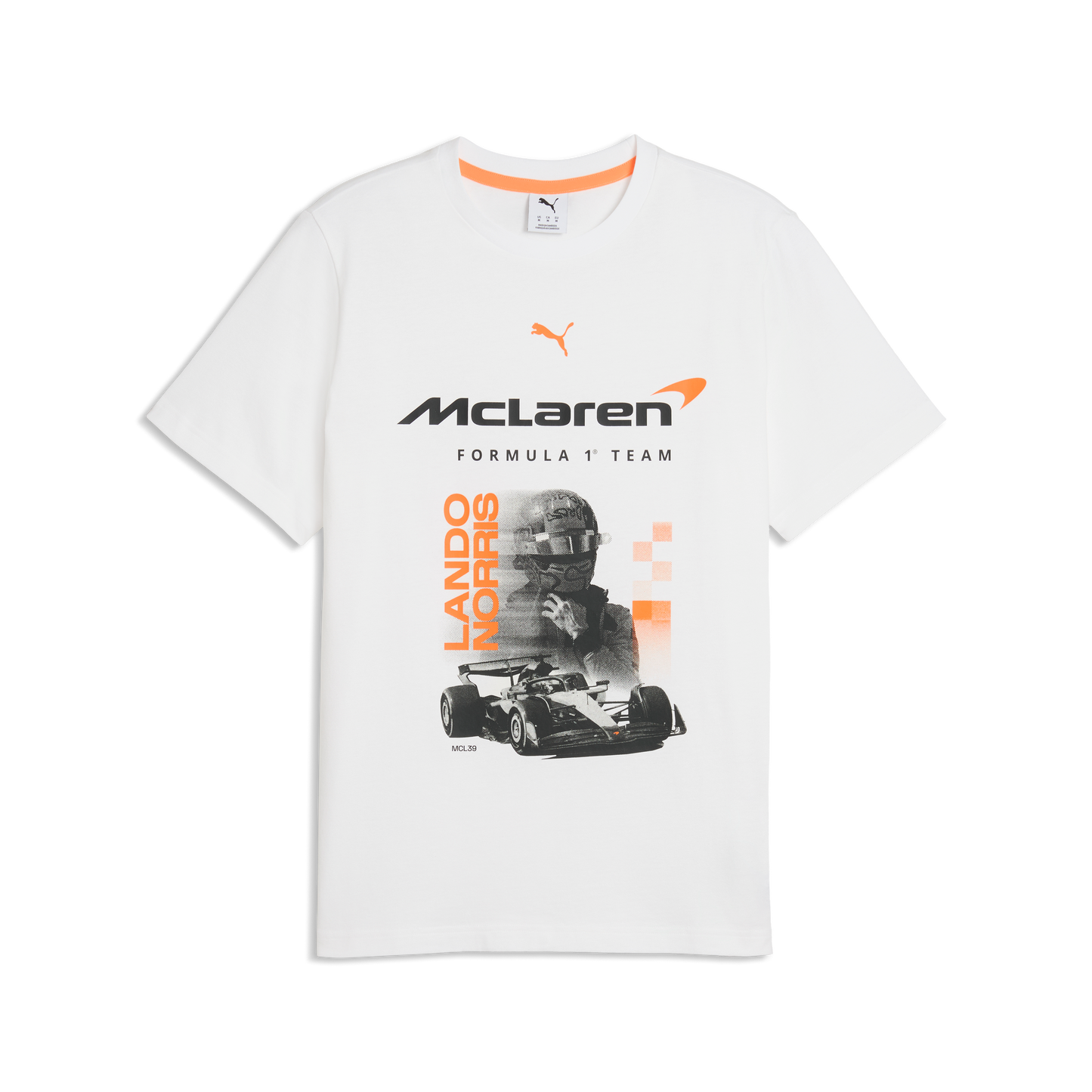 Mclaren F1 Lando Norris T-Shirt White