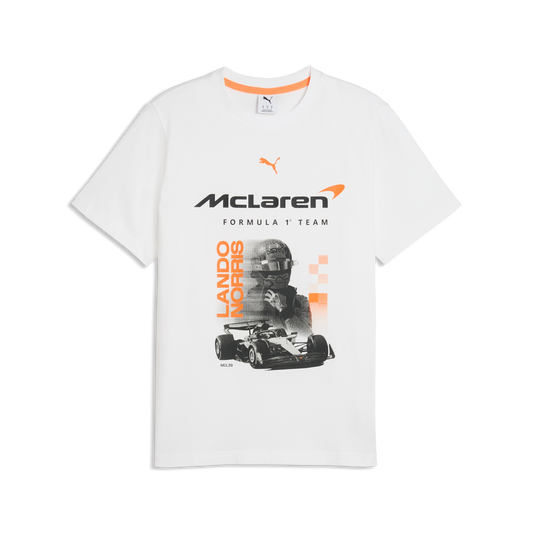 Mclaren F1 Lando Norris T-Shirt White