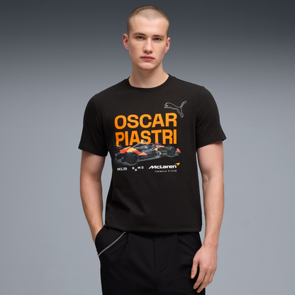 Mclaren F1 Oscar Piastri T-Shirt Black