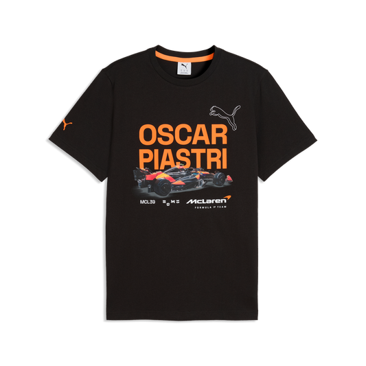 Mclaren F1 Oscar Piastri T-Shirt Black