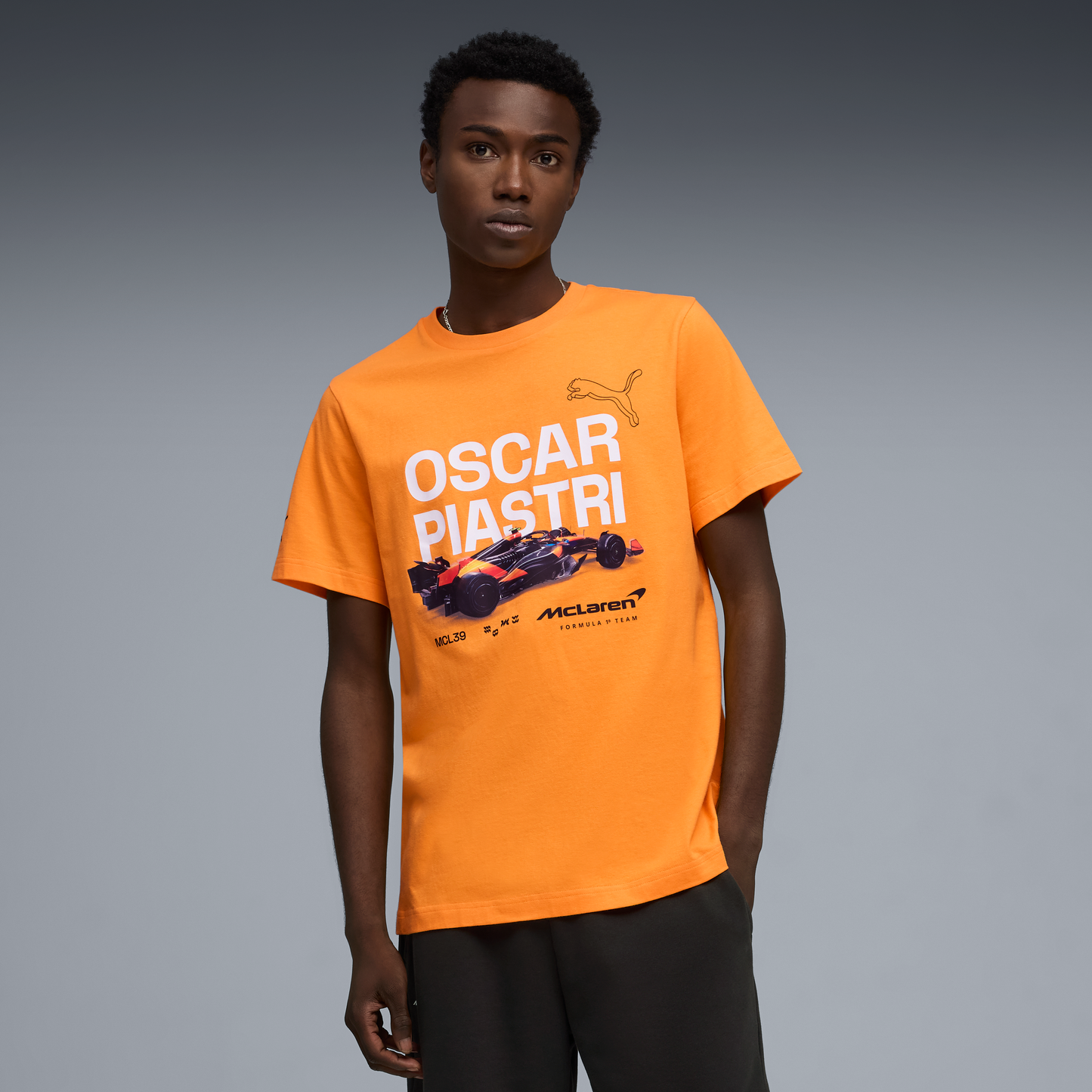 Mclaren F1 Oscar Piastri T-Shirt Papaya