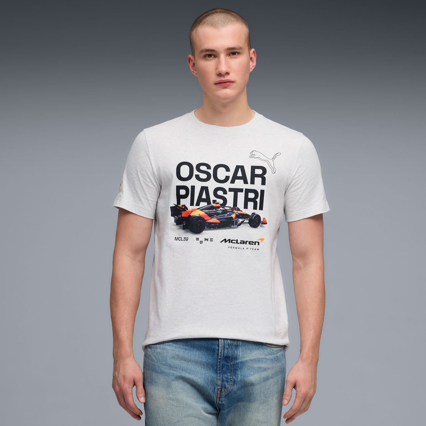 Mclaren F1 Oscar Piastri T-Shirt White