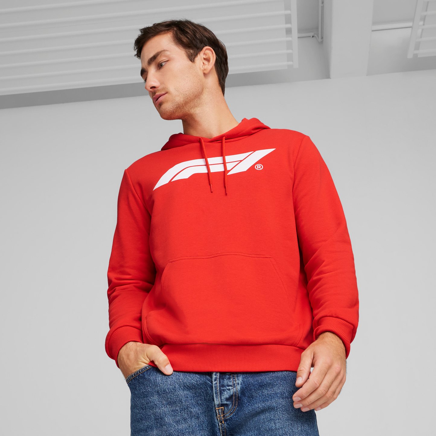F1 Collection Formula 1® Logo Hoodie Red