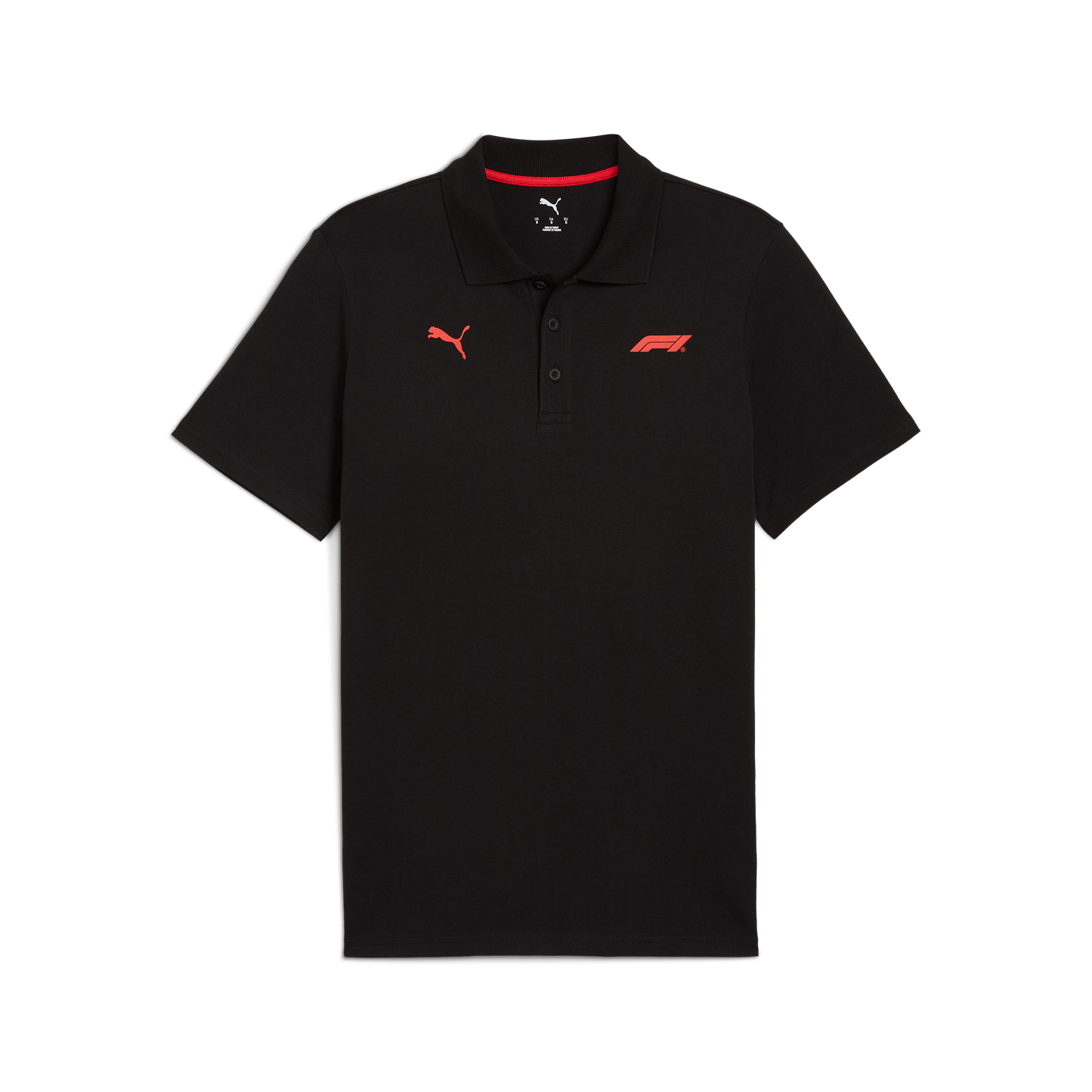 F1 Collection Formula 1® Small Logo Polo Black