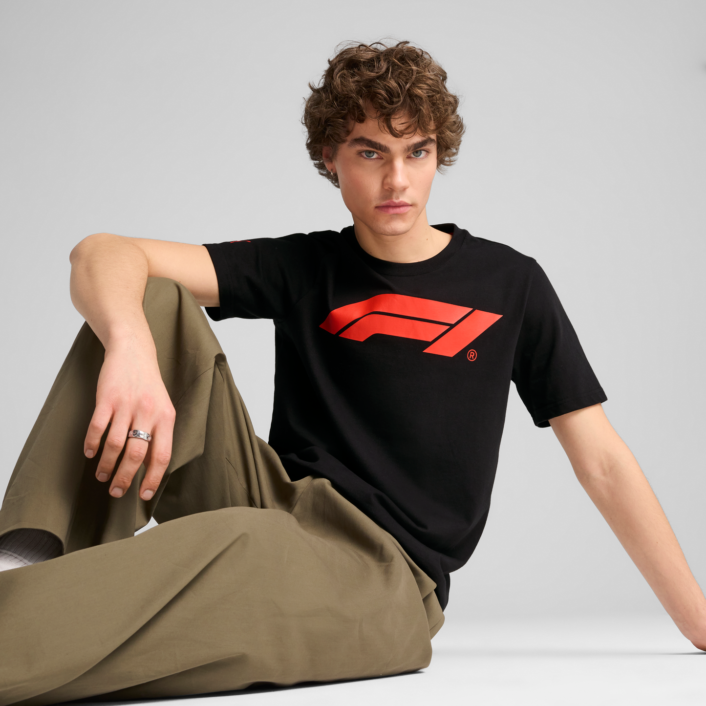 F1 Collection Formula 1® Logo T-Shirt Black