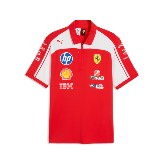 Scuderia Ferrari F1 2026 Authentic Team Polo
