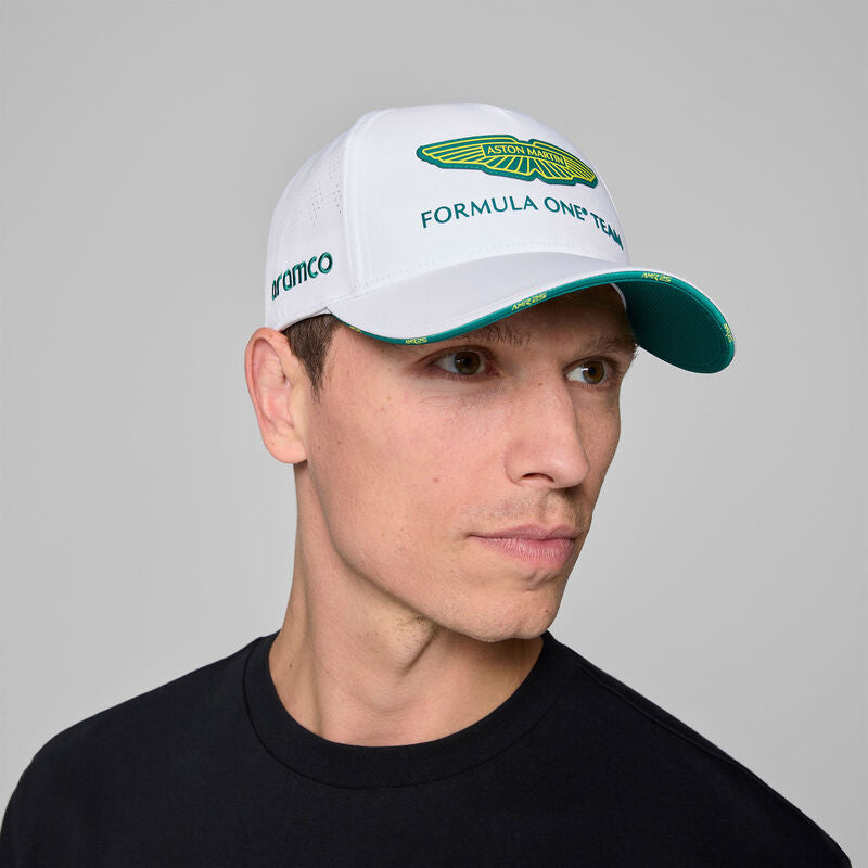 Aston Martin F1 Team 2025 Team Cap White