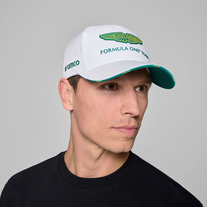 Aston Martin F1 Team 2025 Team Cap White