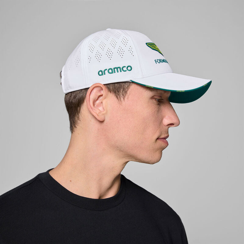 Aston Martin F1 Team 2025 Team Cap White