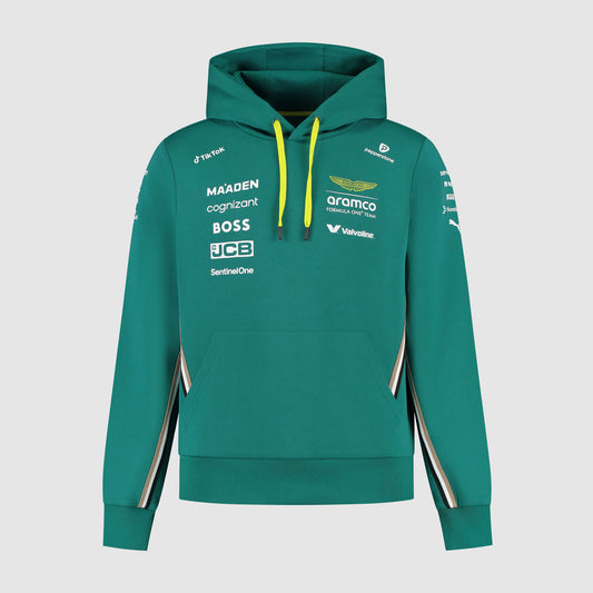 Aston Martin F1 2025 Team Hoodie front